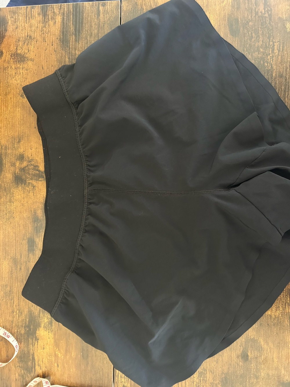 Black Hugut Running shorts, 3”, size small